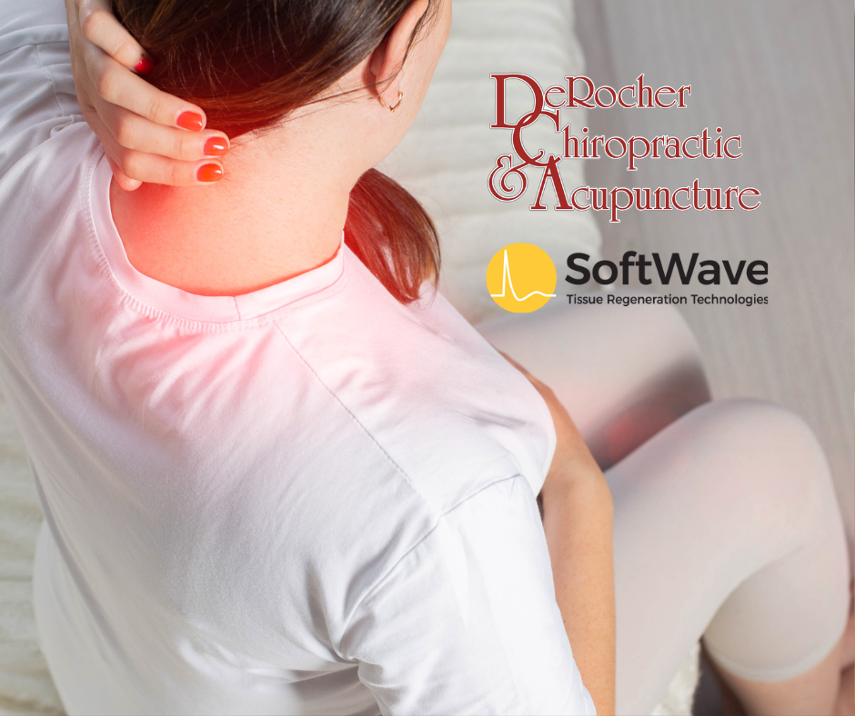 Combatting Text Neck Syndrome: Combining Chiropractic, Posture Corrective Exercises & SoftWave Therapy at DeRocher Chiropractic